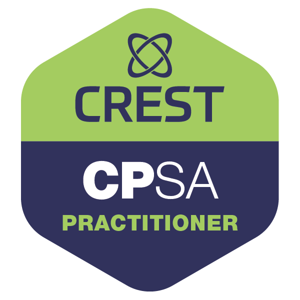 CREST Practitioner Security Analyst badge